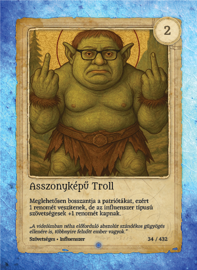 Asszonyképű Troll