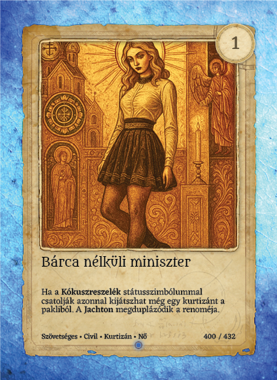 Bárca nélküli miniszter