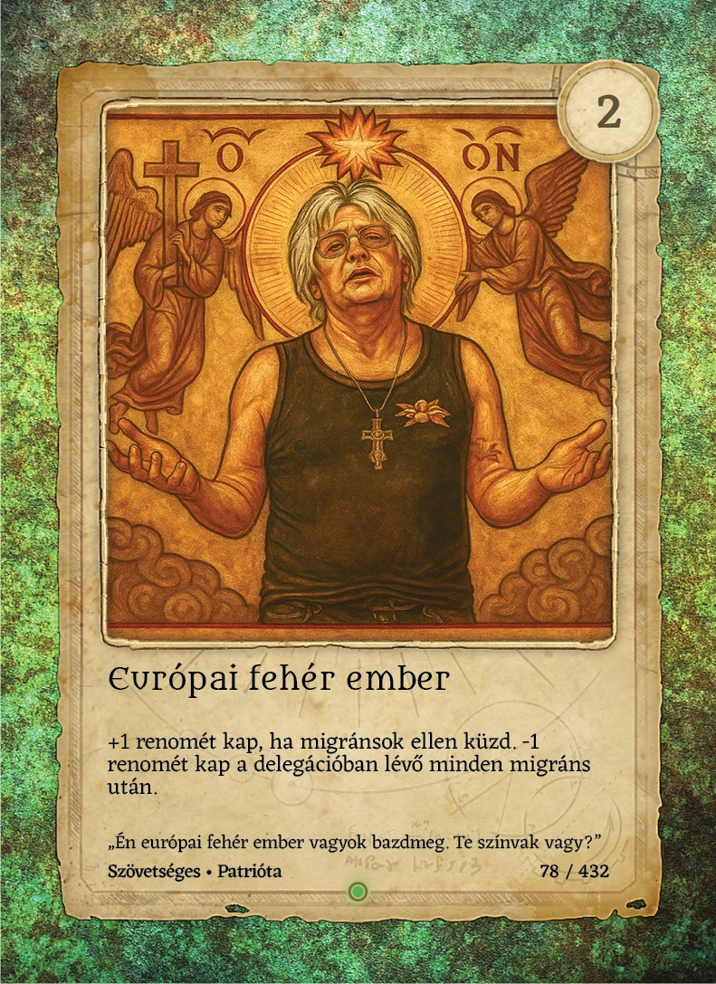 Európai fehér ember