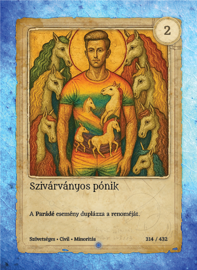 Szivárványos pónik