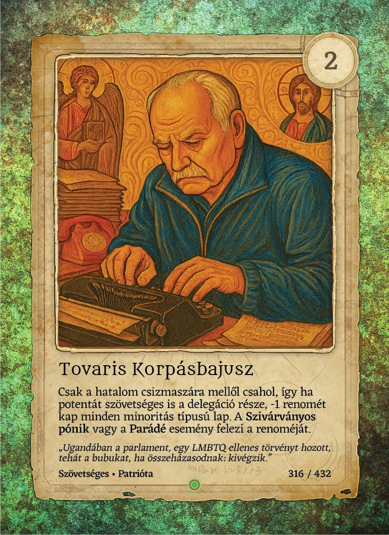 Tovaris Korpásbajusz