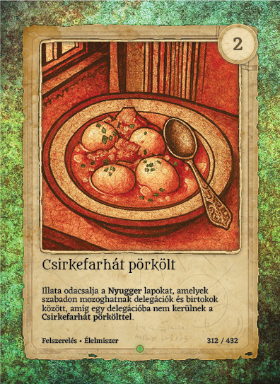 Csirkefarhát pörkölt