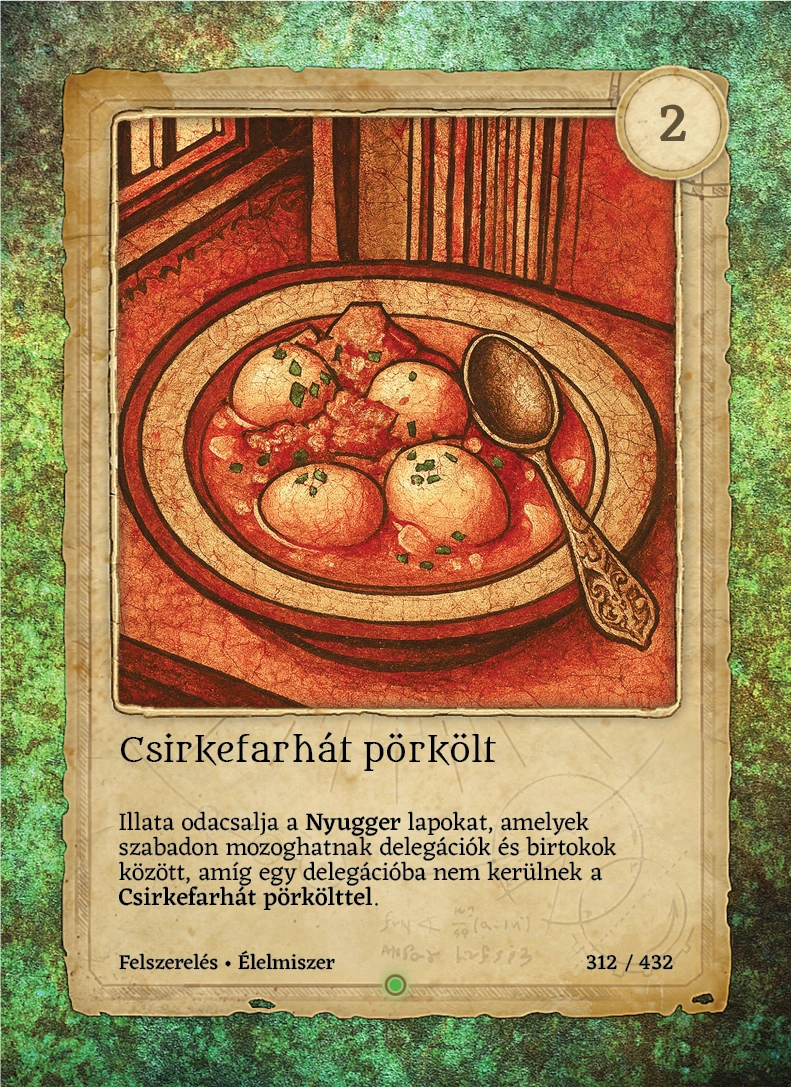 Csirkefarhát pörkölt