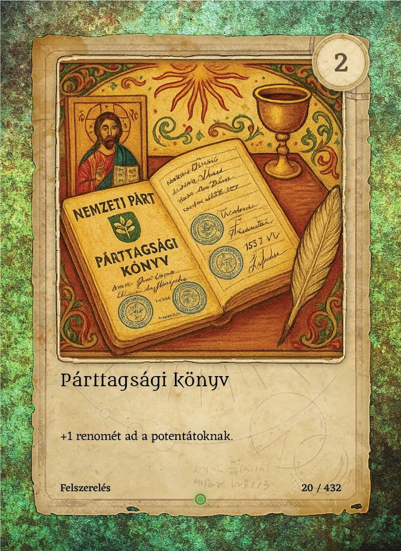 Párttagsági könyv