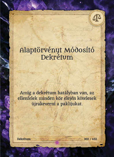 Alaptörvényt Módosító Dekrétum