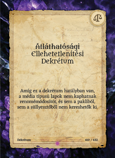 Átláthatósági Ellehetetlenítési Dekrétum