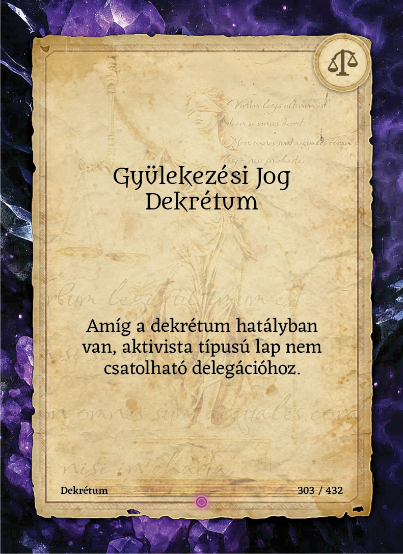 Gyülekezési Jog Dekrétum