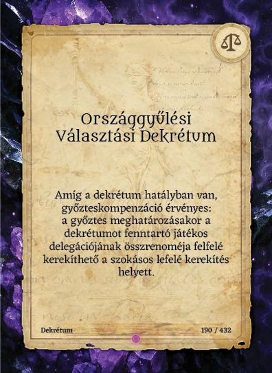Országgyűlési Választási Dekrétum