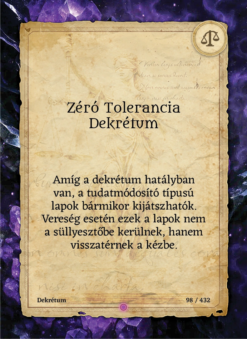 Zéró Tolerancia Dekrétum