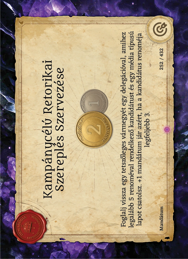 Kampánycélú Retorikai Szereplés Szervezése
