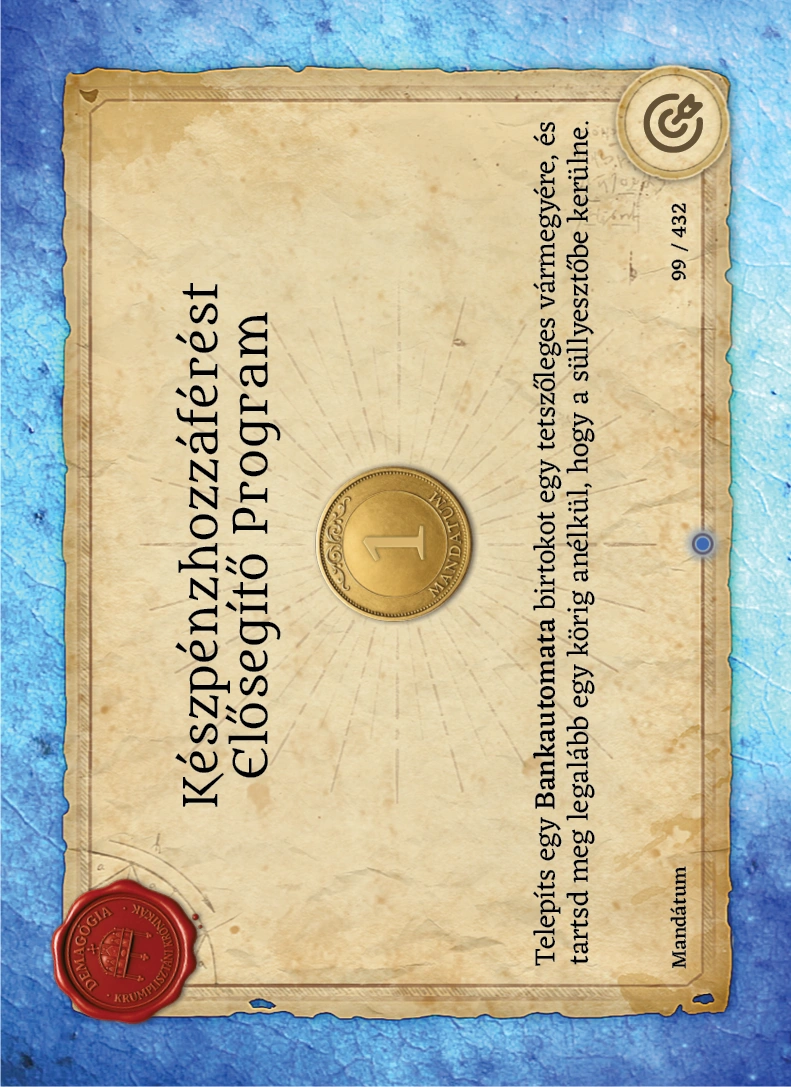 Készpénzhozzáférést Elősegítő Program