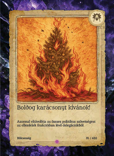 Boldog karácsonyt kívánok!